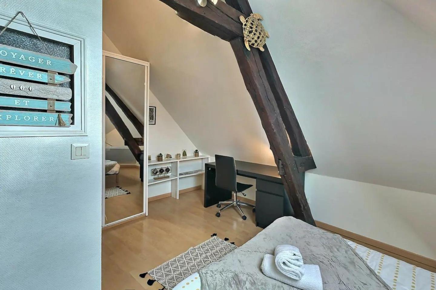 Le Travel - Appartement Equipe Proche Centre Et Yschools 特鲁瓦 外观 照片